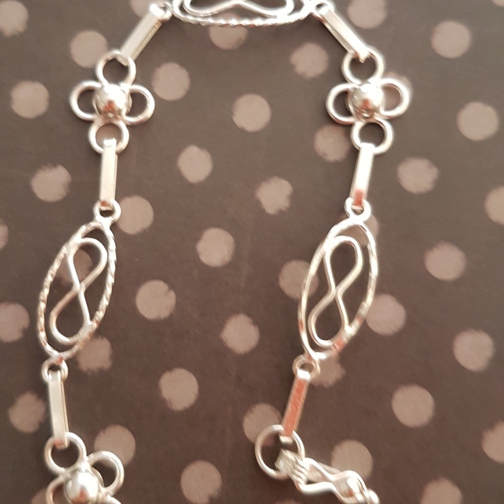 Victorian 950 Silver Bracelet Laila Moon Art Wear